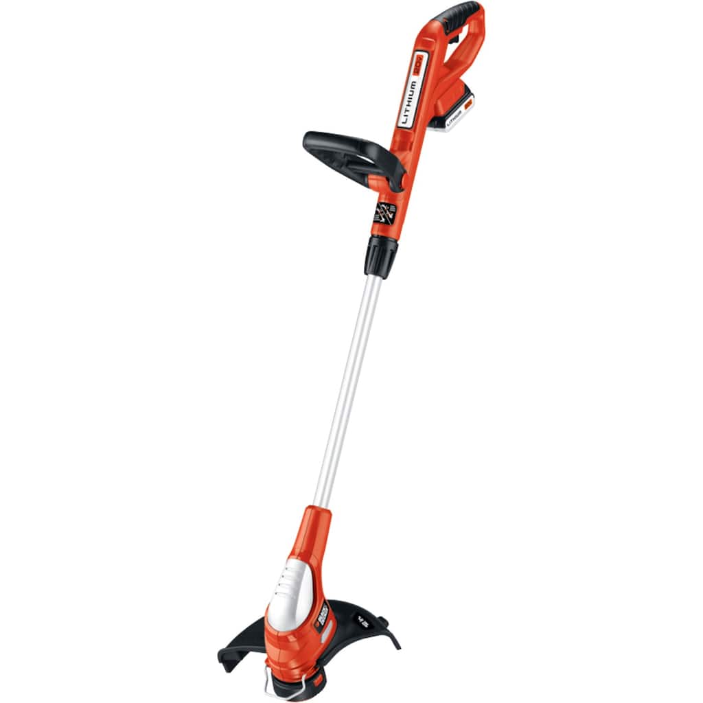 Black & Decker LST220R 20V Cordless Lithium-Ion 12-in Straight Shaft Electric String Trimmer / Edger Reconditioned