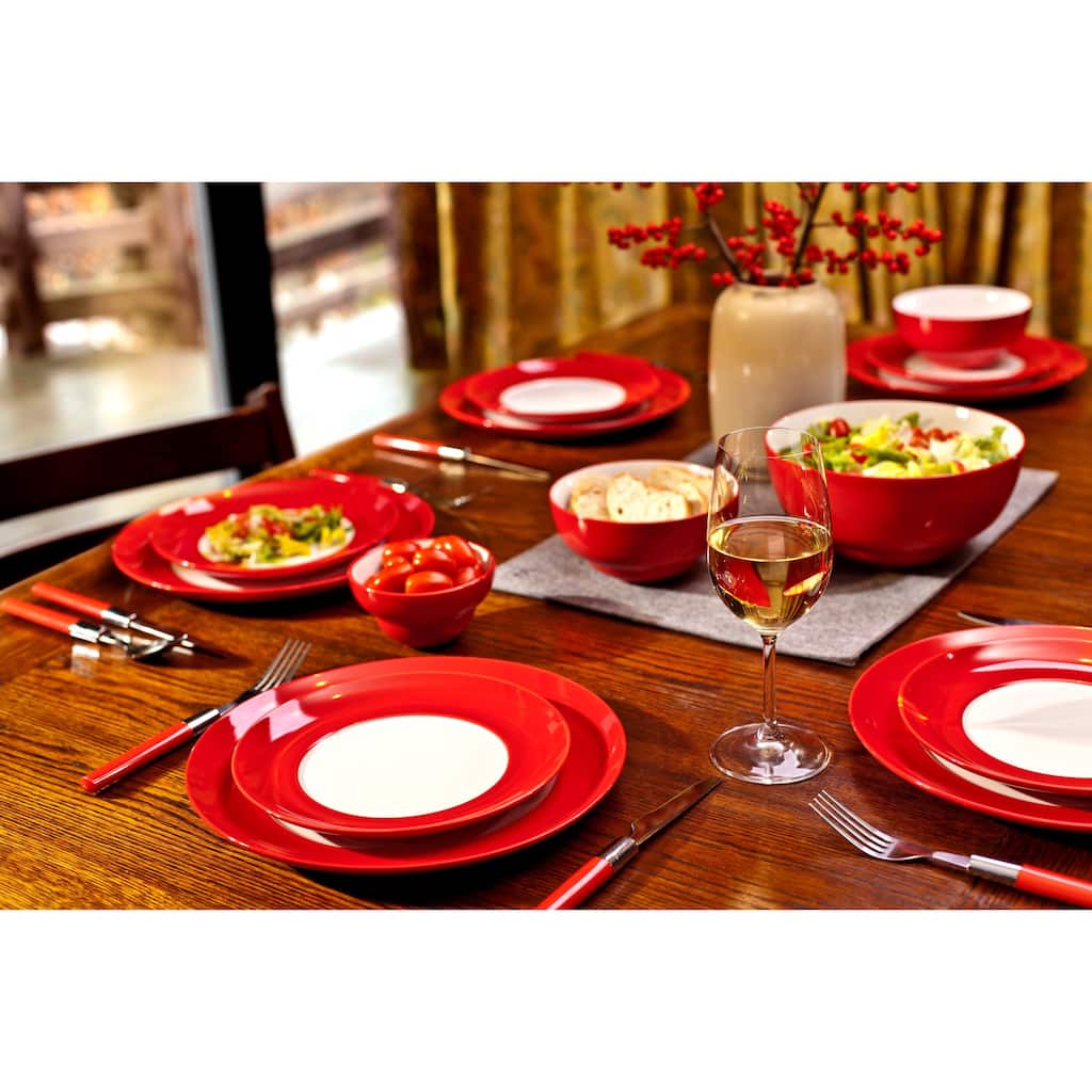 Waechtersbach Uno Dinner Plates, Set of 4