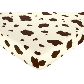Sweet JoJo Designs Cowgirl Fitted Crib Sheet - - 7594787