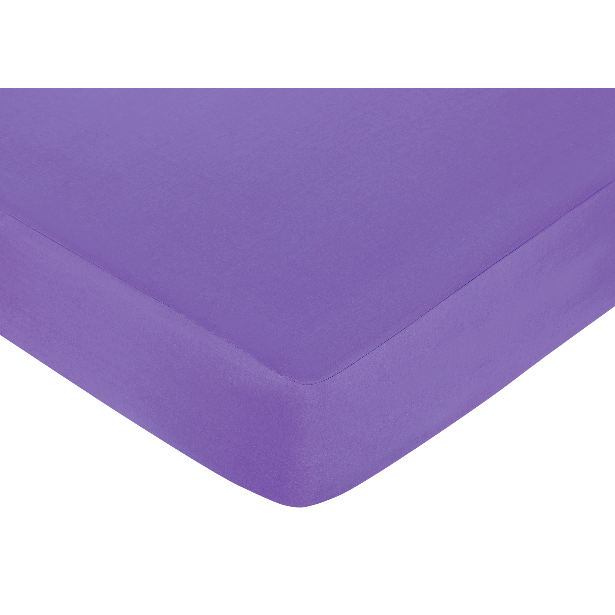 Sweet Jojo Designs Purple Fitted Crib Sheet