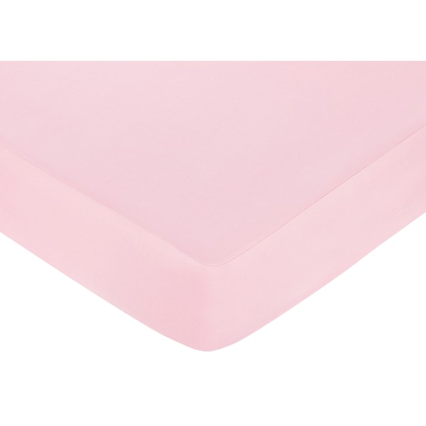 Sweet Jojo Designs Pink Fitted Crib Sheet   15019905  