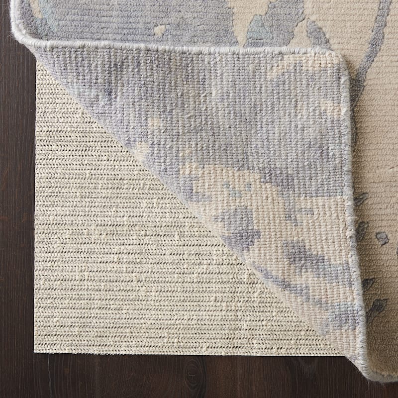 Nourison Ivory Cushioned Vinyl-coated Non-slip Rug Pad