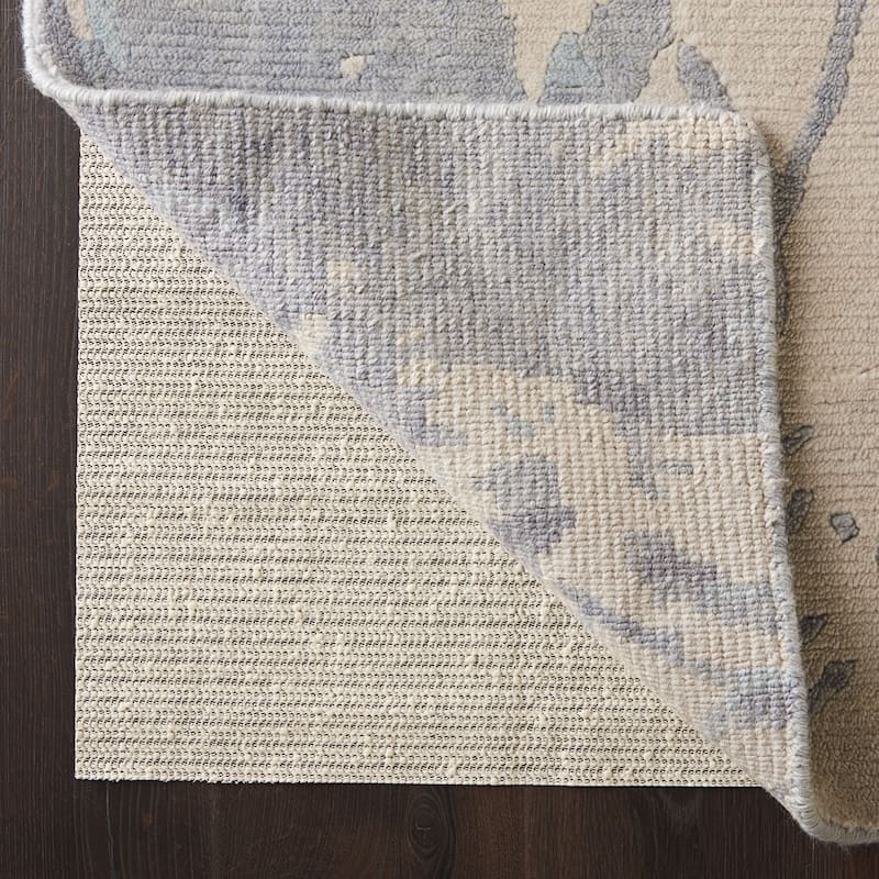 Nourison Ivory Cushioned Vinyl-coated Non-slip Rug Pad