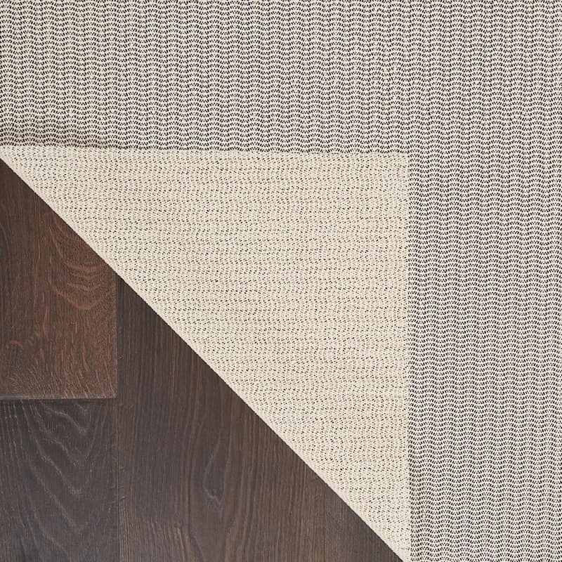 Nourison Ivory Cushioned Vinyl-coated Non-slip Rug Pad