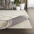 Rug Pads that Match Hauteloom Whittington Wool Living Room, Bedroom Area Rug - Dark Gray, Off White - 10' x 14'