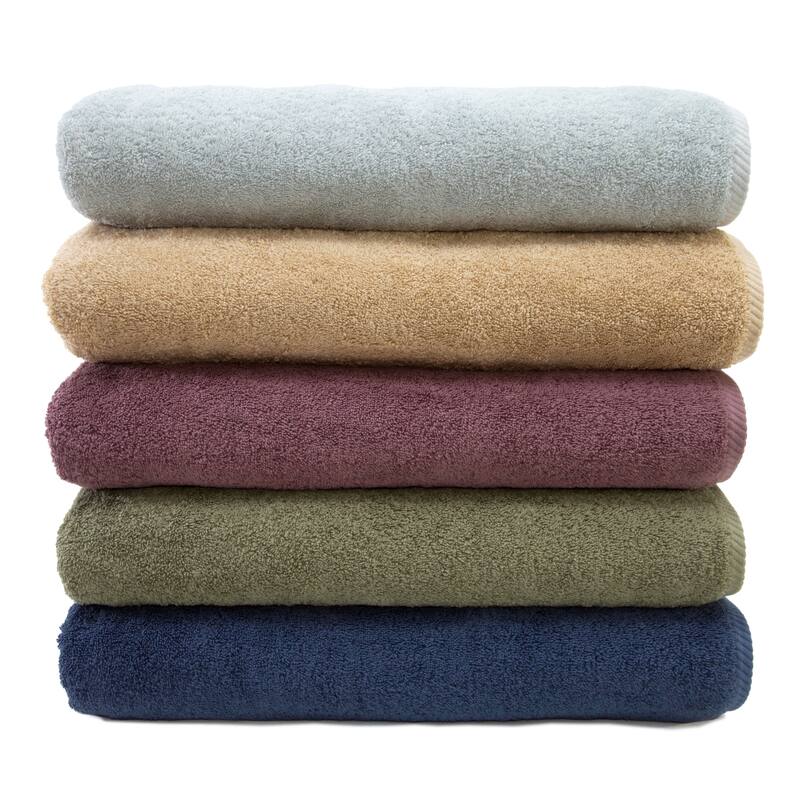 Authentic Hotel and Spa Soft Twist Turkish Cotton Bath Sheet