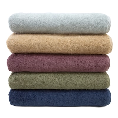 Authentic Hotel and Spa Plush Soft Twist Turkish Cotton Bath Towel (Set of 2)