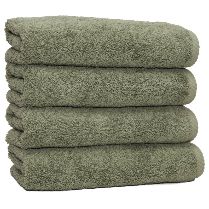 Authentic Hotel and Spa Plush Soft Twist Turkish Cotton Hand Towel (Set of 4)