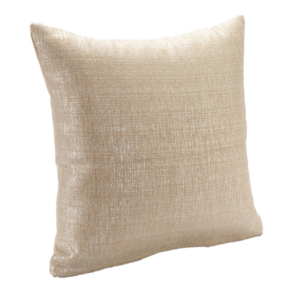 Silver Orchid Clift Shimmering Decorative Pillow