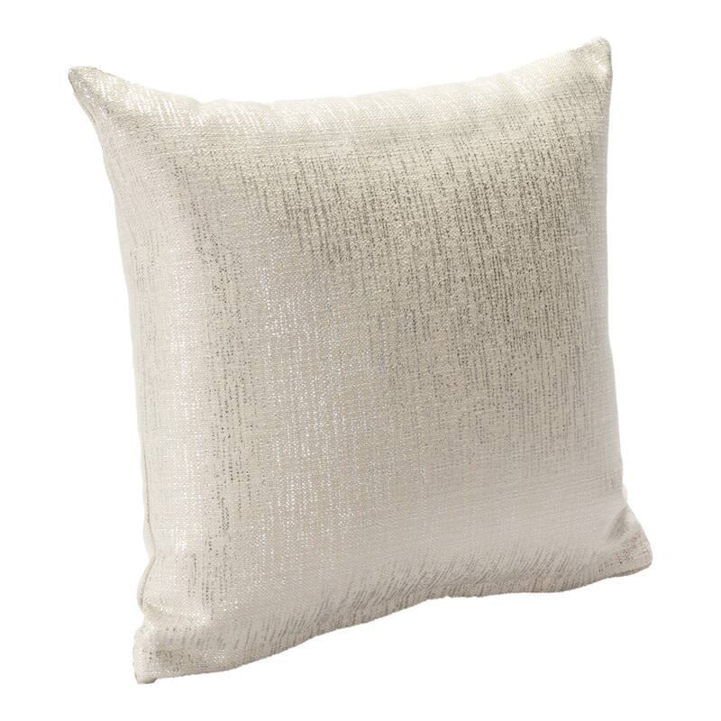 Silver Orchid Clift Shimmering Decorative Pillow
