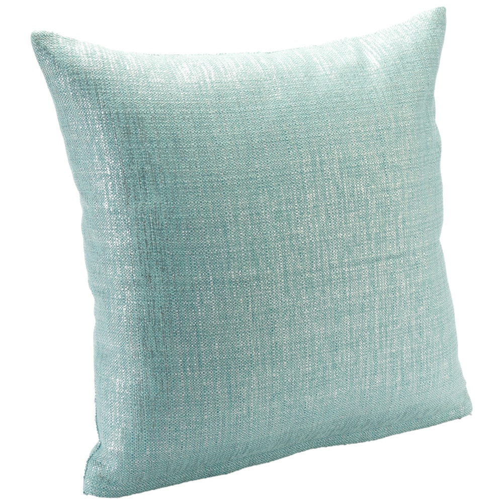 Silver Orchid Clift Shimmering Decorative Pillow