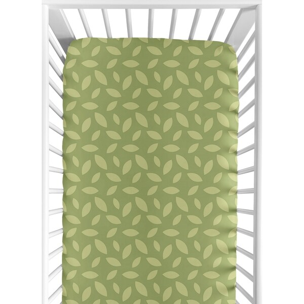 jungle leaf crib bedding