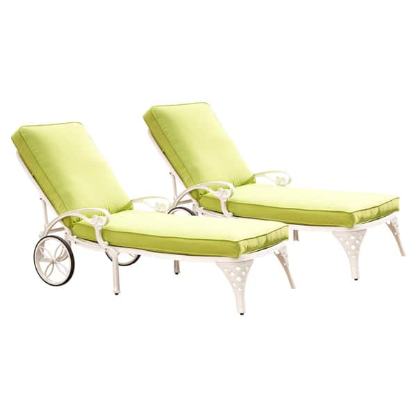 Shop Biscayne Chaise Lounge Chairs With Cushion By Home Styles