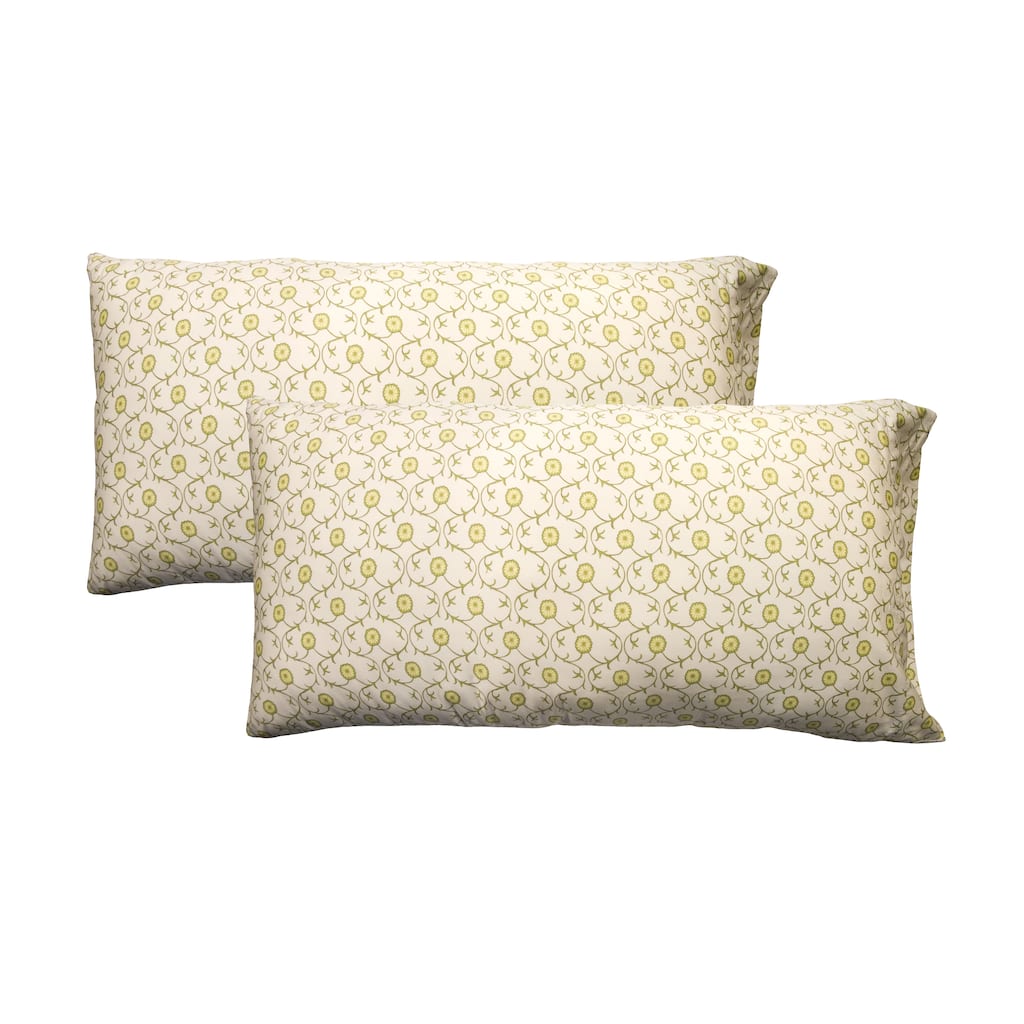 Rose Tree Crimson Garden Pillow Case (Set of 2)