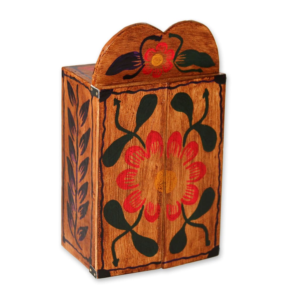 Handmade Ceramic 'Saint Martin De Porres' Retablo Diorama (Peru)