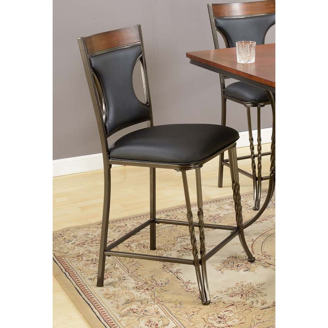 Coda Black Bar Stools (set Of 2)