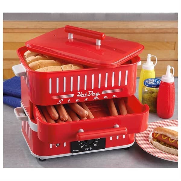 Hot Dog Cooker/Bun Steamer – Pratt's Direct