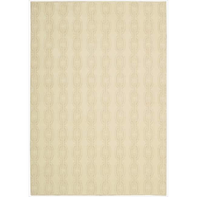 Nourison Nepal Area Rug - 5' 3" x 7' 5" - White
