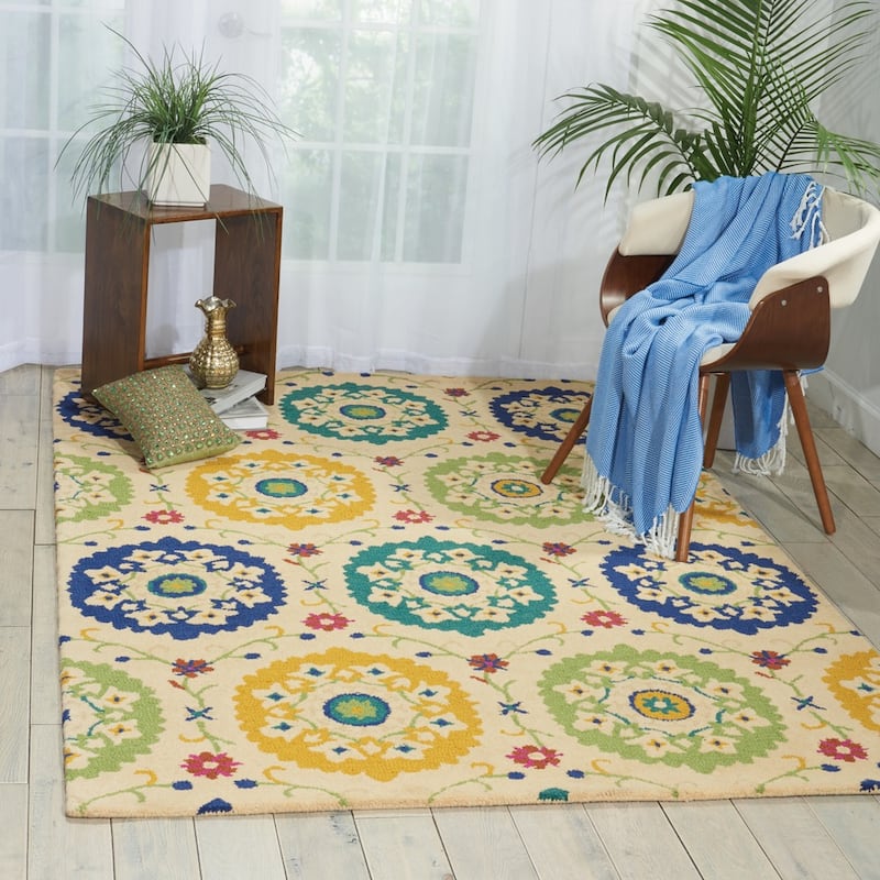 Nourison Suzani Hand-tufted Area Rug