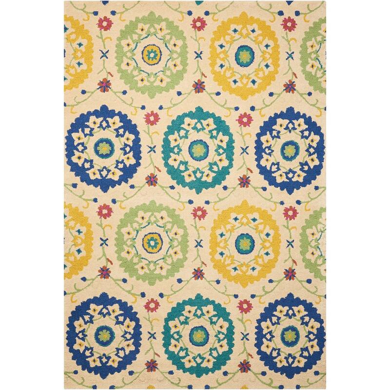 Nourison Suzani Hand-tufted Area Rug