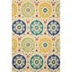 preview thumbnail 10 of 19, Nourison Suzani Hand-tufted Area Rug 2'6" x 4' - Ivory - Rectangle