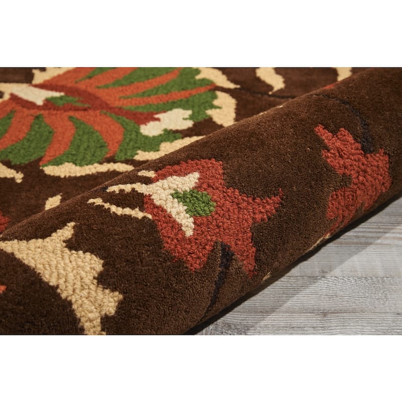 Nourison Suzani Abstract Floral Textured Hand-tufted Area Rug