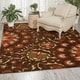 preview thumbnail 5 of 16, Nourison Suzani Abstract Floral Textured Hand-tufted Area Rug