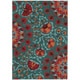 preview thumbnail 11 of 16, Nourison Suzani Abstract Floral Textured Hand-tufted Area Rug 8' x 10' 6" - Teal - Rectangle