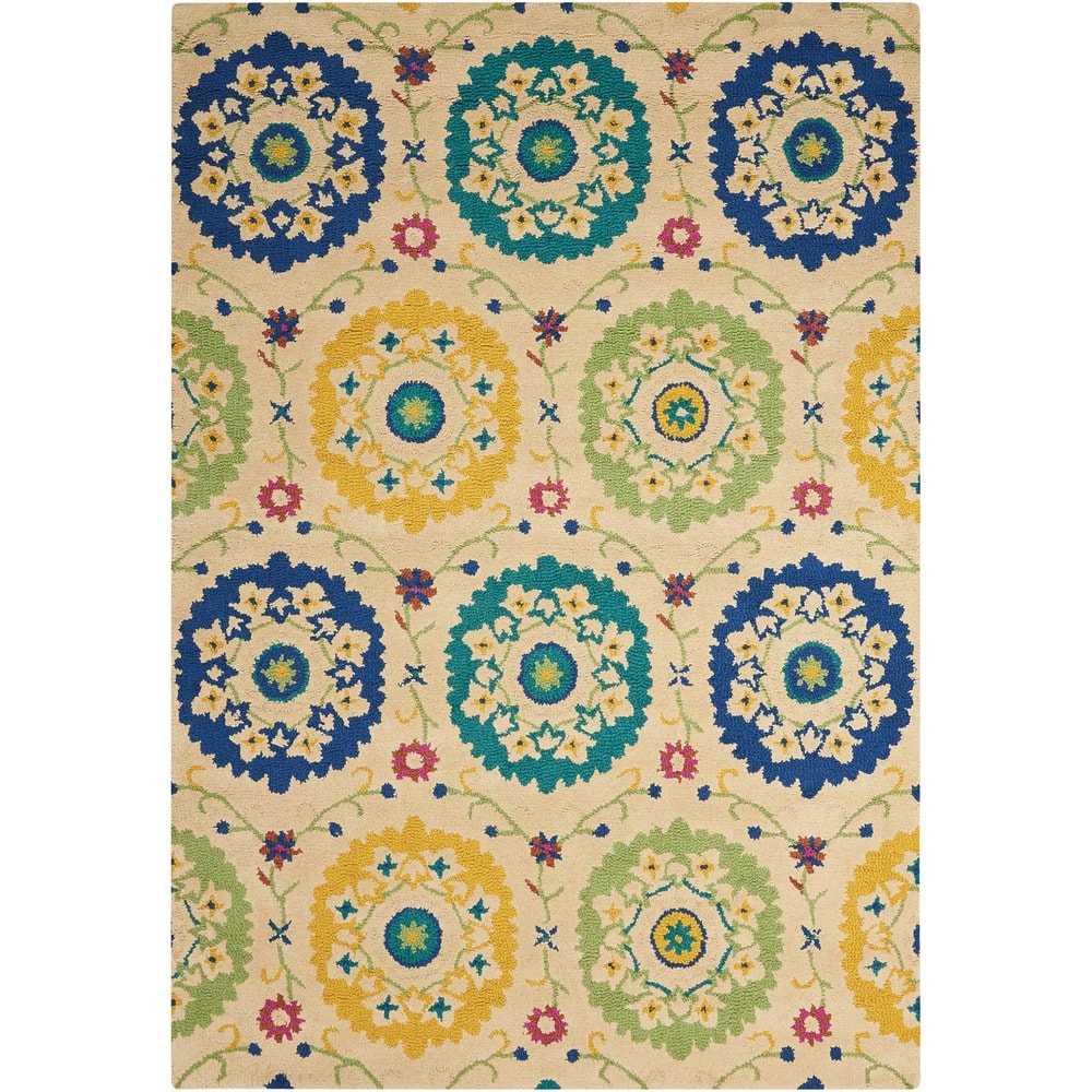 Nourison Suzani Hand-tufted Area Rug