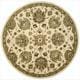 preview thumbnail 3 of 2, Nourison Jaipur Hand-tufted Area Rug White/Multi - 6' Round - Round