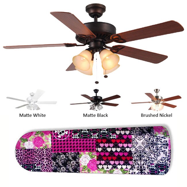 New Image Concepts 4 Light Glamour Skull Ceiling Fan Free New Image Concepts 4 Light Glamour Skull Ceiling Fan