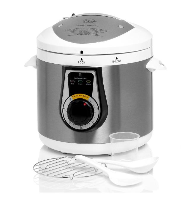 Wolfgang Puck Elite White Heavy Duty 7 quart Electric Pressure Cooker