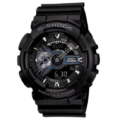 Casio Men's G-Shock 'XL Series' Analog-digital Black Watch