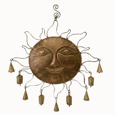 Coppertone Sun Wind Chime (India)