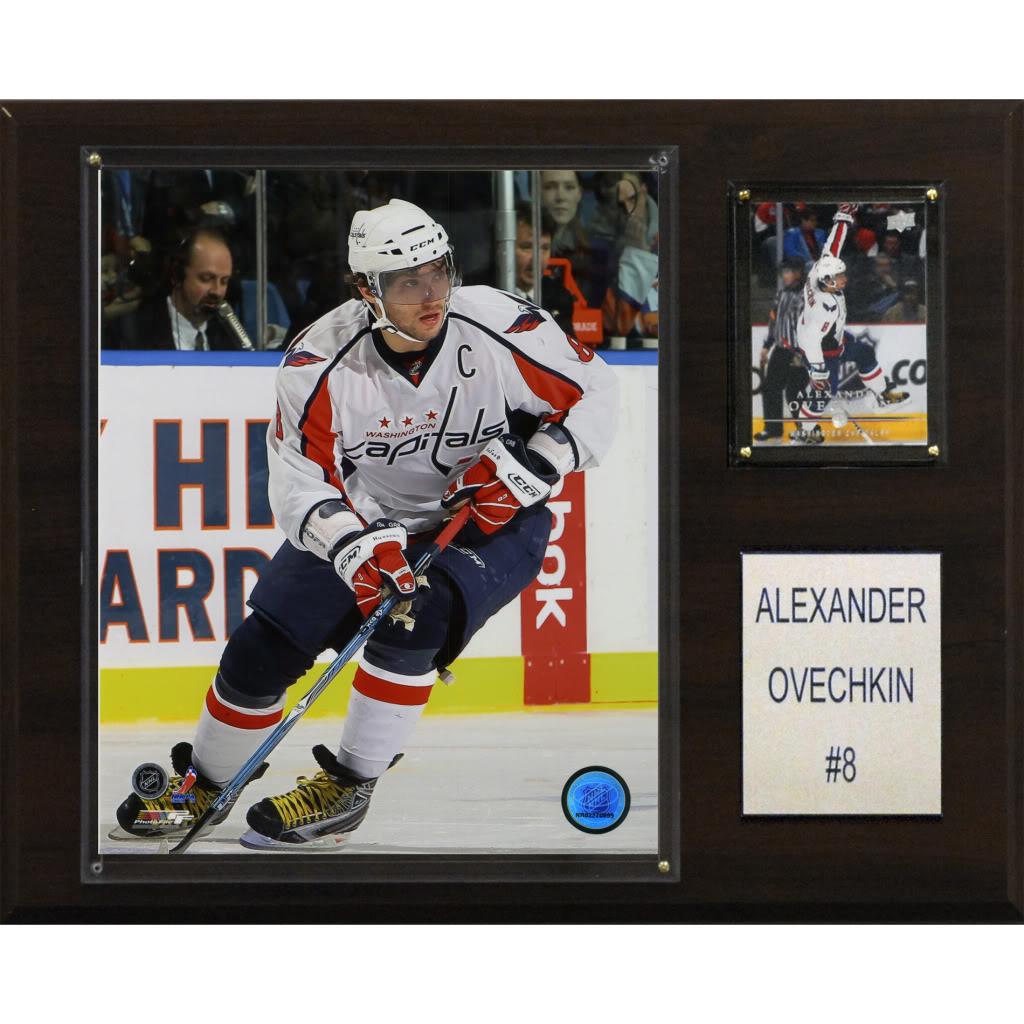 Alex Ovechkin 12x15 Cherry Wood Player Plaque