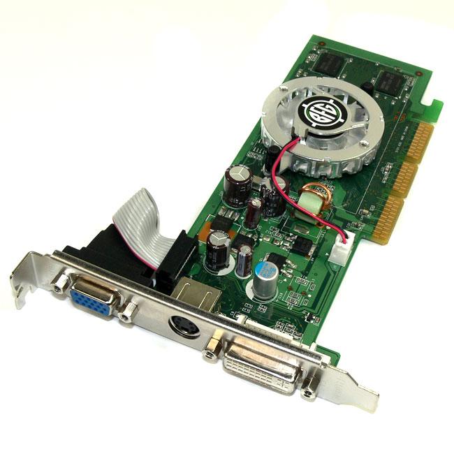 BFG BFGR62256OC GeForce 6200OC 256MB DVI VGA TV AGP Graphics Card