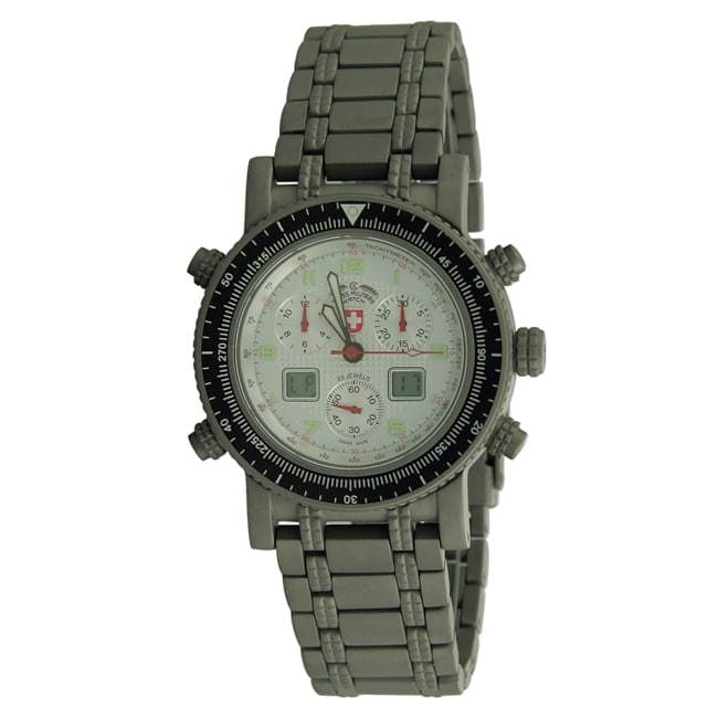 Swiss Military Men's Delta Force Chronograph Stainless Steel PVD Plate