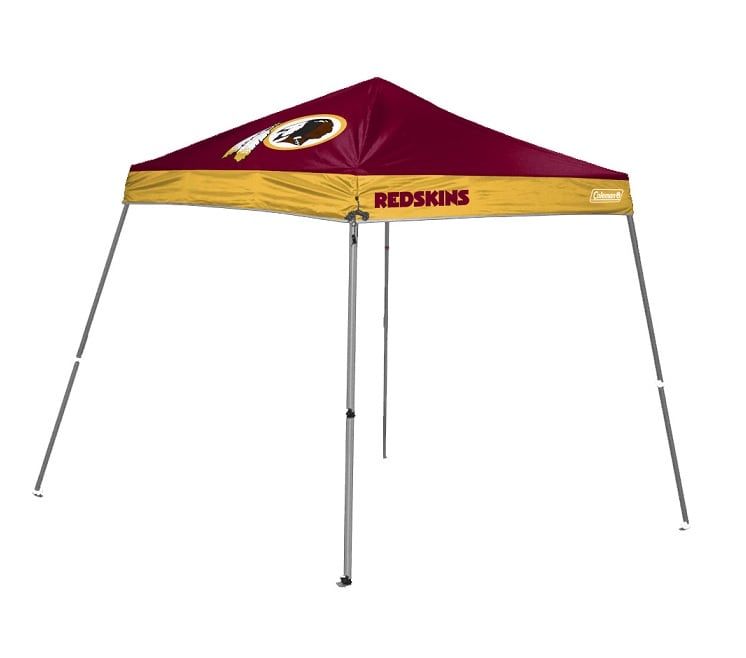 Coleman Washington Redskins 10x10 foot Tailgate Canopy Tent Gazebo