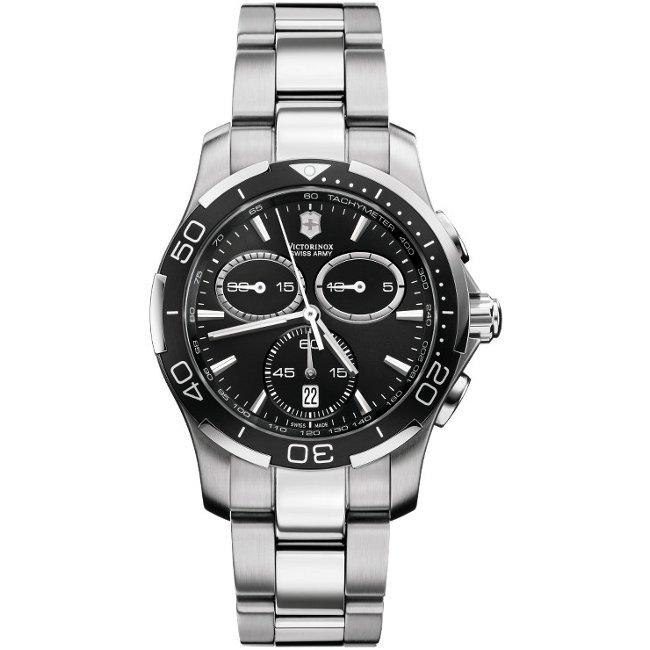 Swiss Army Mens Alliance Sport Chrono Stainless Steel Quartz