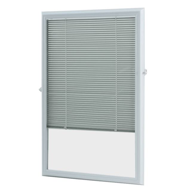 Add On Blinds by ODL for Raised Frame Doors Glass 24" x 38" White - M