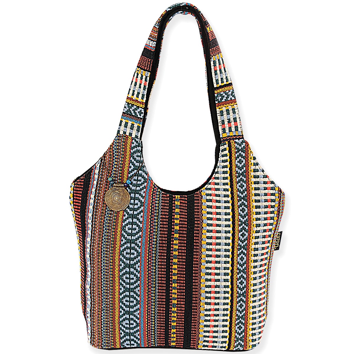 Catori Scoop Tote 17x6 1/2x11 terra Noche