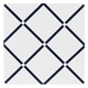 preview thumbnail 1 of 1, Sweet JoJo Designs White and Navy Hotel Fabric Memory Board