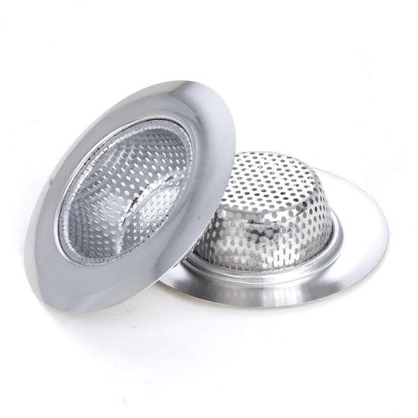 Shop Miu France Stainless Steel Sink Strainer (Set of 2) - Free ...