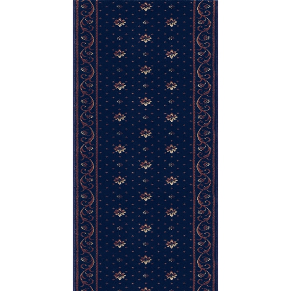 Rivington Rockwall Boysenberry Runner Rug