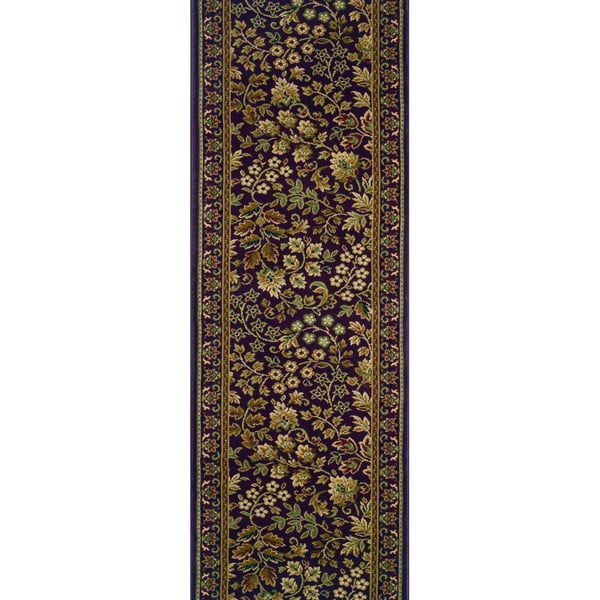 Rivington Vernon Boisenberry Blue Runner Rug