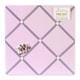 preview thumbnail 1 of 0, Sweet JoJo Designs Pink and Purple Butterfly Fabric Bulletin Board