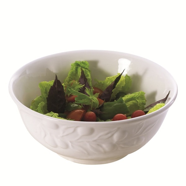 Red Vanilla Olive Tree 10.6 inch Serving Bowl Red Vanilla Serving Bowls