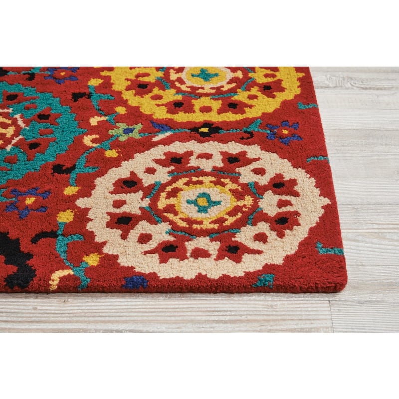 Nourison Suzani Hand-tufted Area Rug