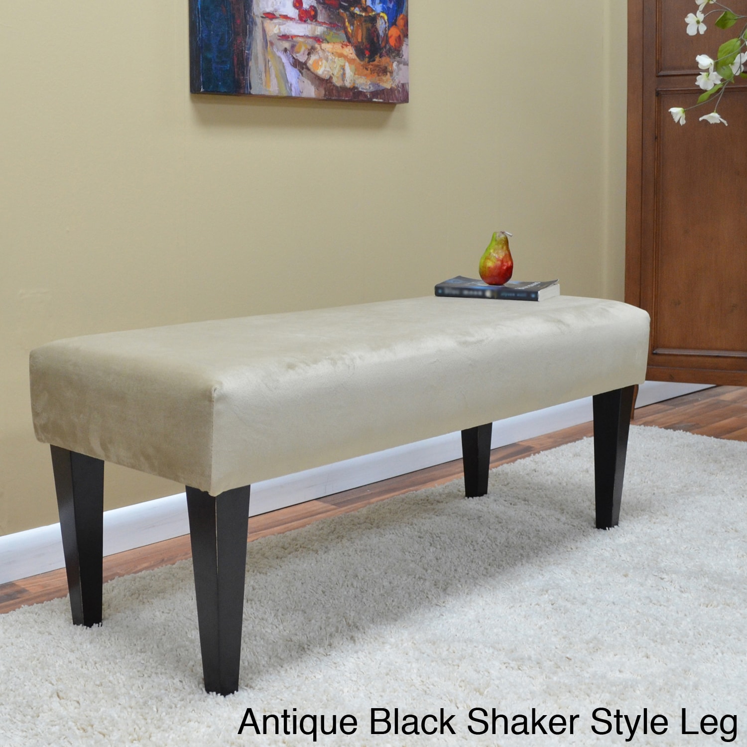 Biscotti Brown Romance Bench