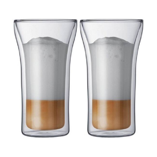 Bodum Assam Double-walled Beer Glass Set